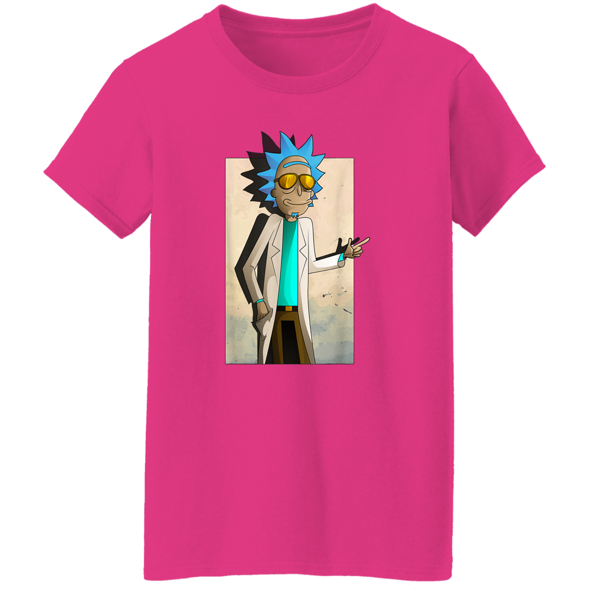 "COOL RICK" Ladies' 5.3 oz. T-Shirt