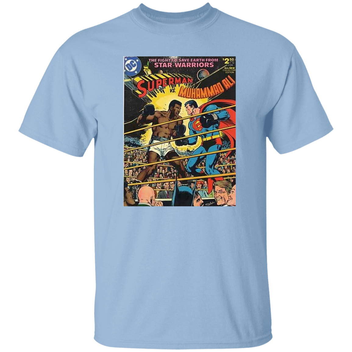 "SUPERMAN VS ALI" 5.3 oz. T-Shirt