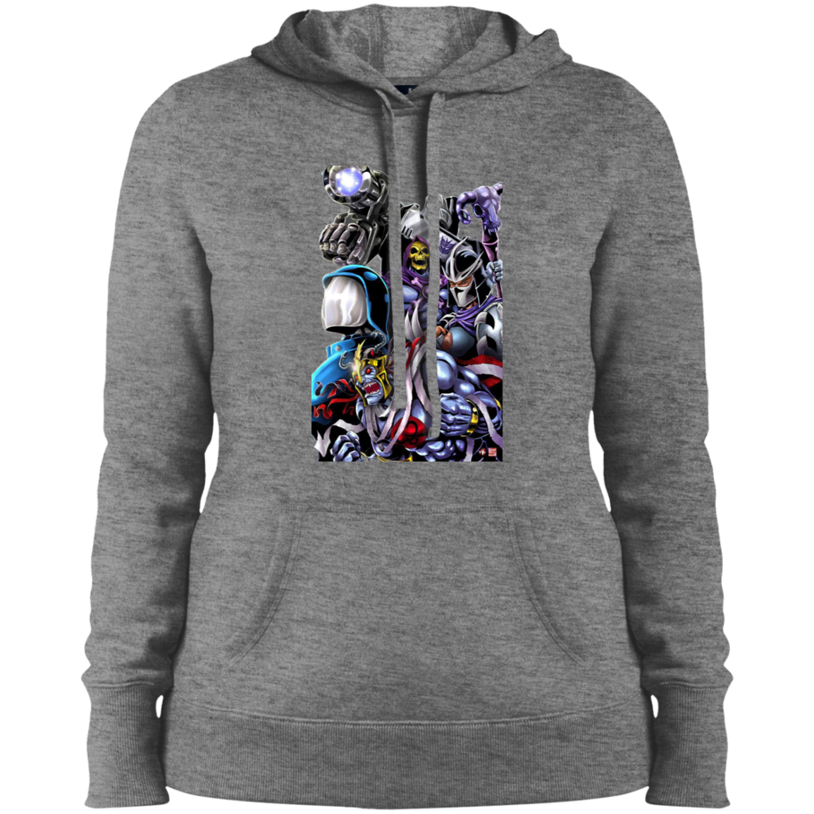 "80's EVIL" Ladies' Pullover Hooded Sweatshirt