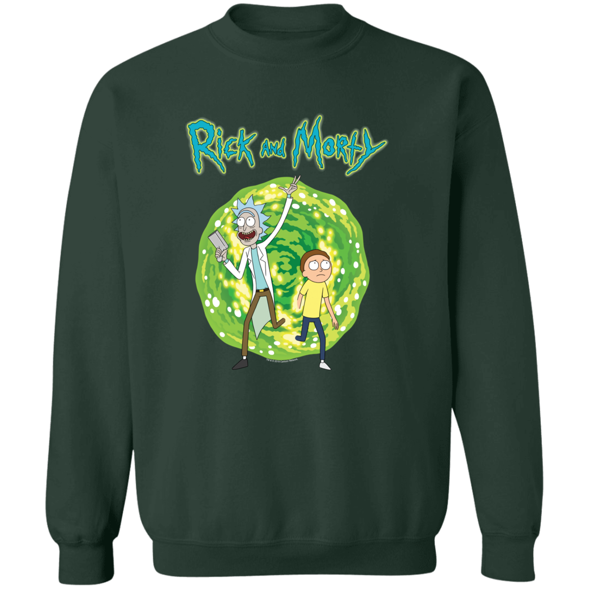 "RICK AND MORTY" Crewneck Pullover Sweatshirt