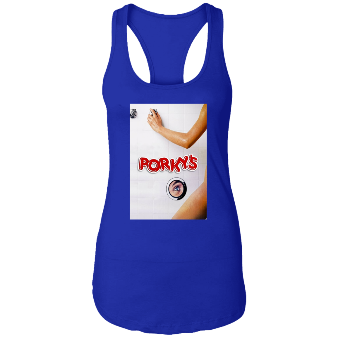 "GET IT AT" Ladies Ideal Racerback Tank