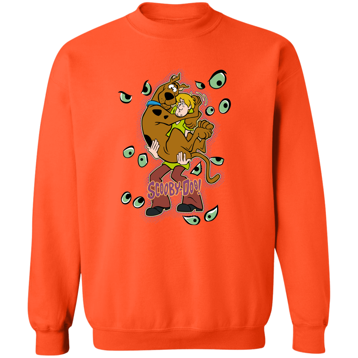 "SCOOBY-DOO" Crewneck Pullover Sweatshirt