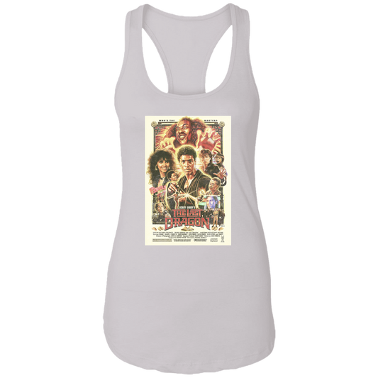 "WHO IS THE MASTER" Ladies Ideal Racerback Tank