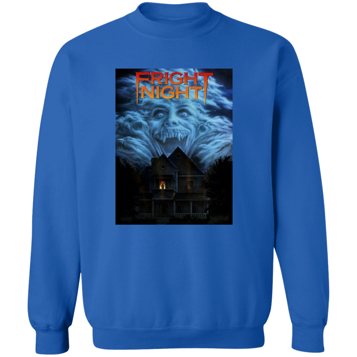 "FRIGHT NIGHT" Crewneck Pullover Sweatshirt