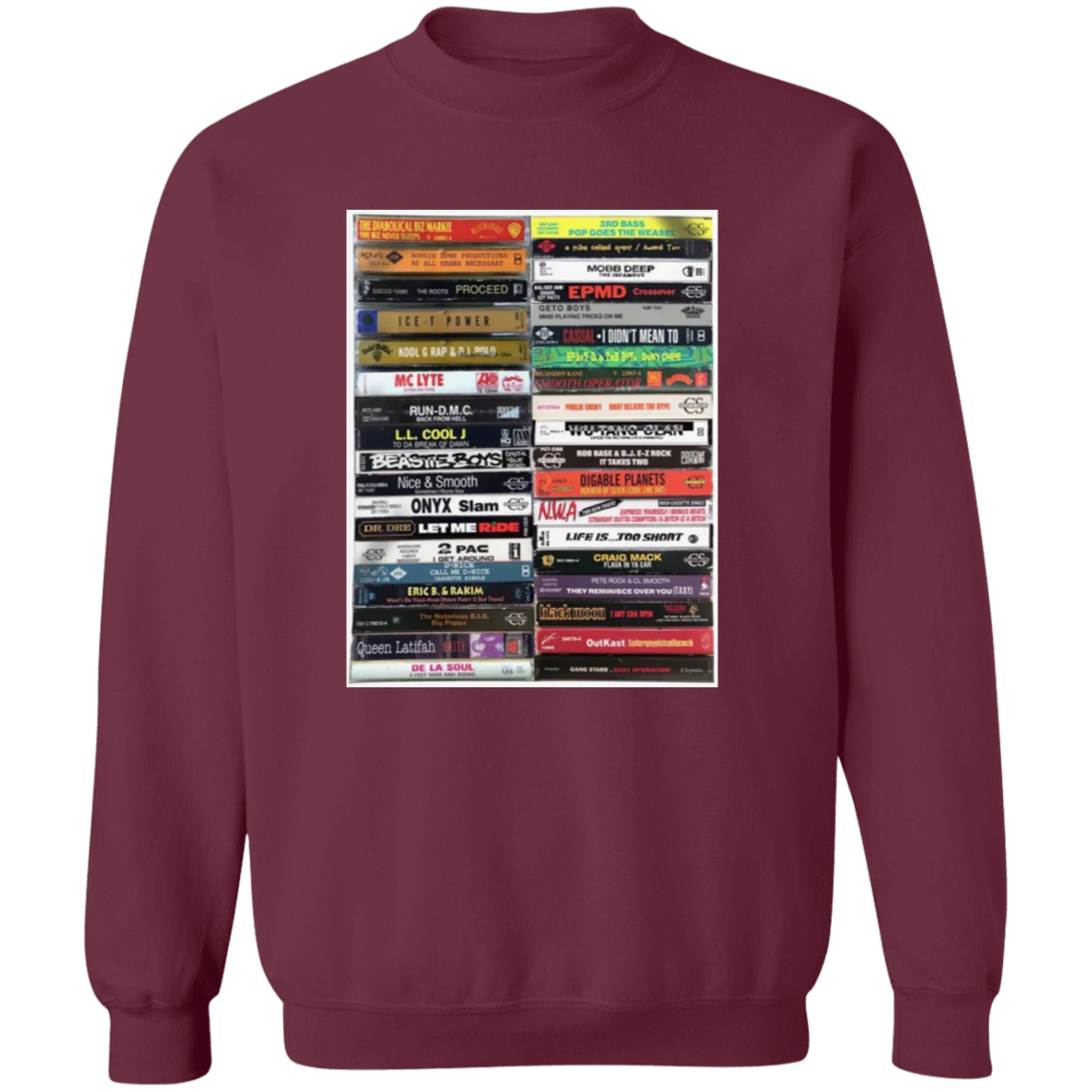 "NO SCHOOL LIKE THE OLD SCHOOL"  Crewneck Pullover Sweatshirt