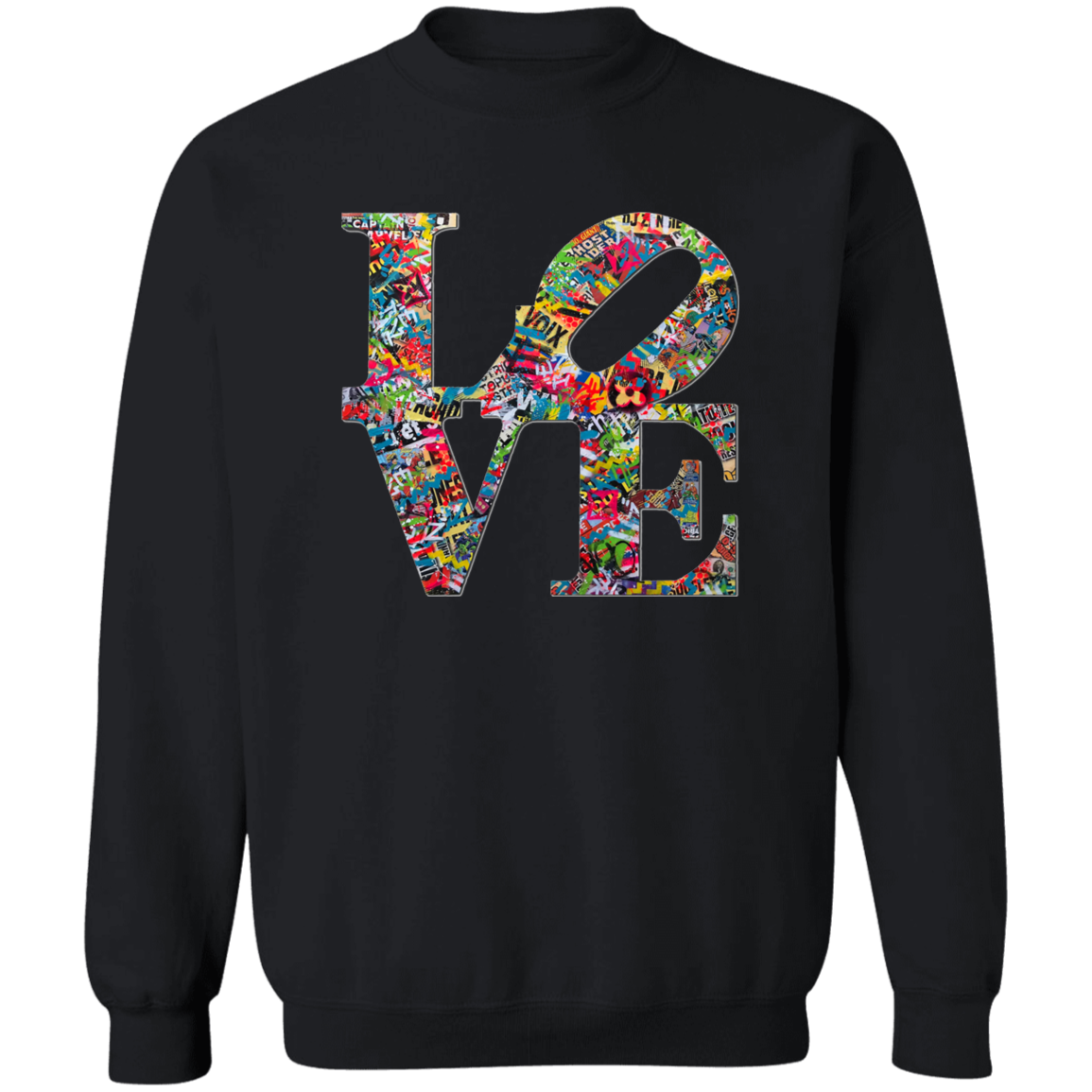 "LOVE 2.0" Crewneck Pullover Sweatshirt