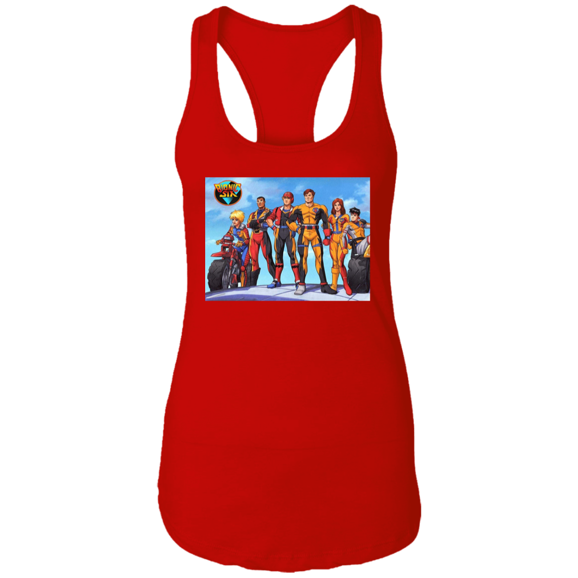 "B6" Ladies Ideal Racerback Tank