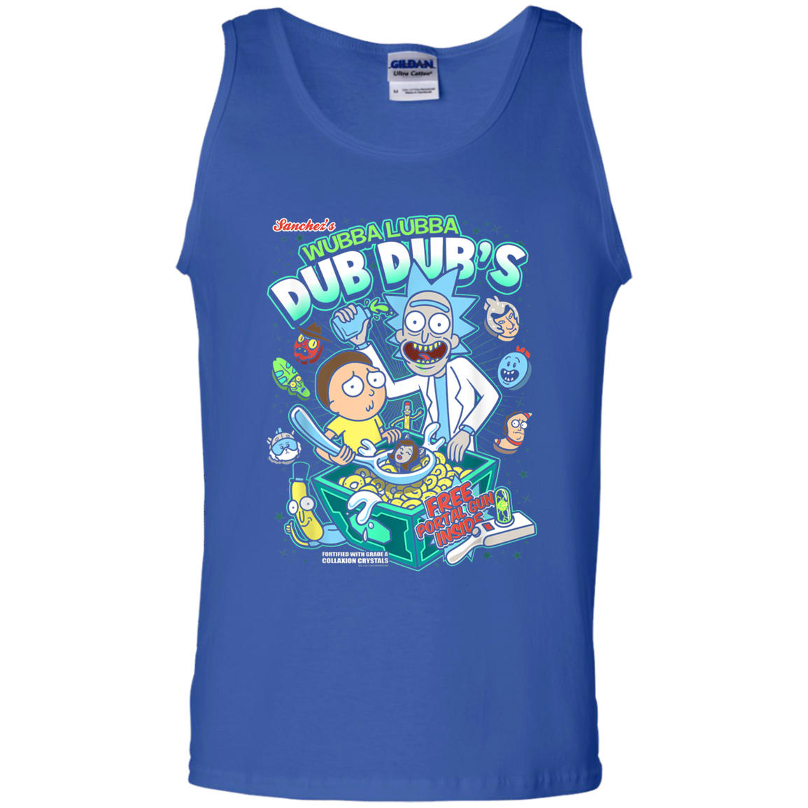 "DUB DUBS CEREAL" 100% Cotton Tank Top