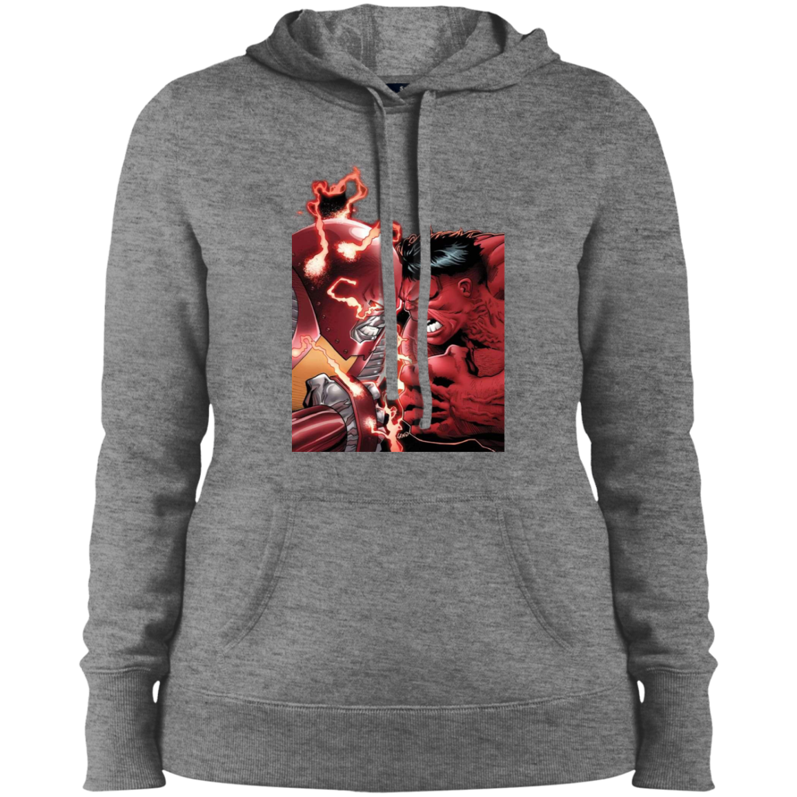 "THE ULTIMATE GRUDGE MATCH" Ladies' Pullover Hooded Sweatshirt