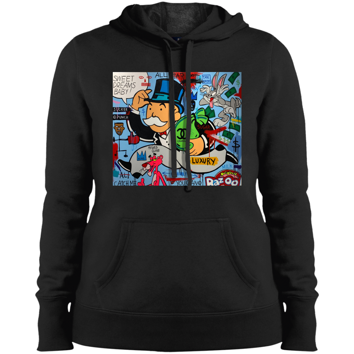 "SWEET DREAMS" Ladies' Pullover Hooded Sweatshirt