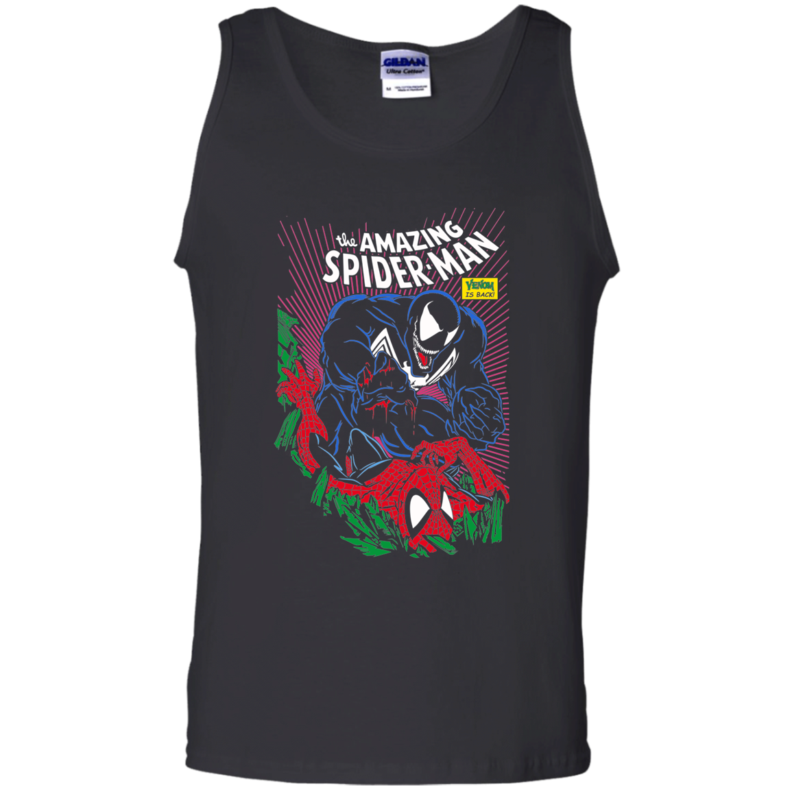 "VENOM IS BACK" 100% Cotton Tank Top