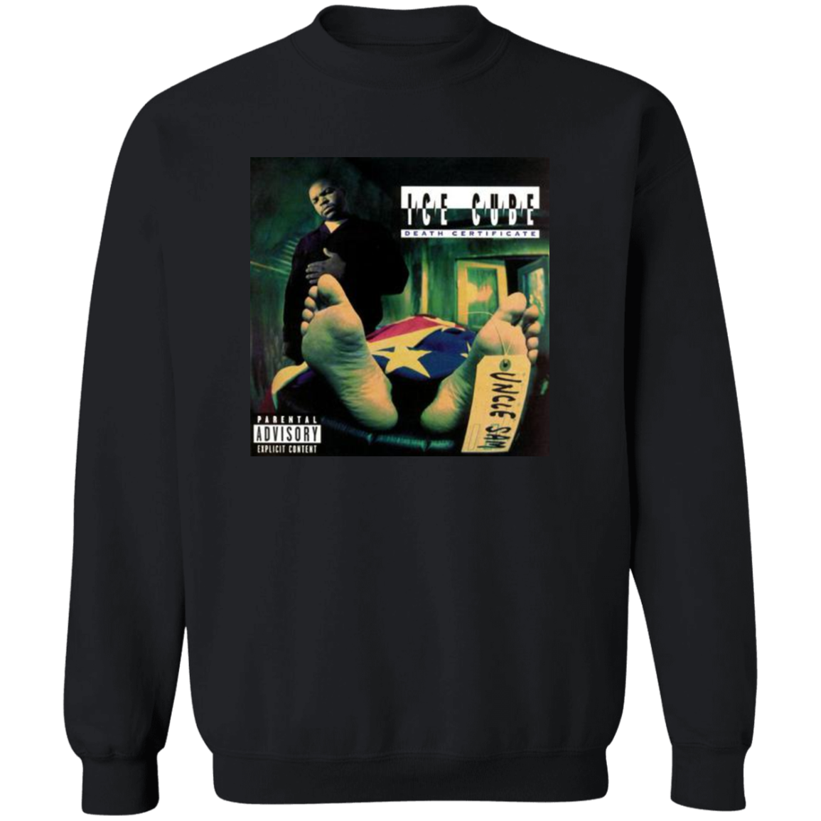 "I.C.D.C." Crewneck Pullover Sweatshirt