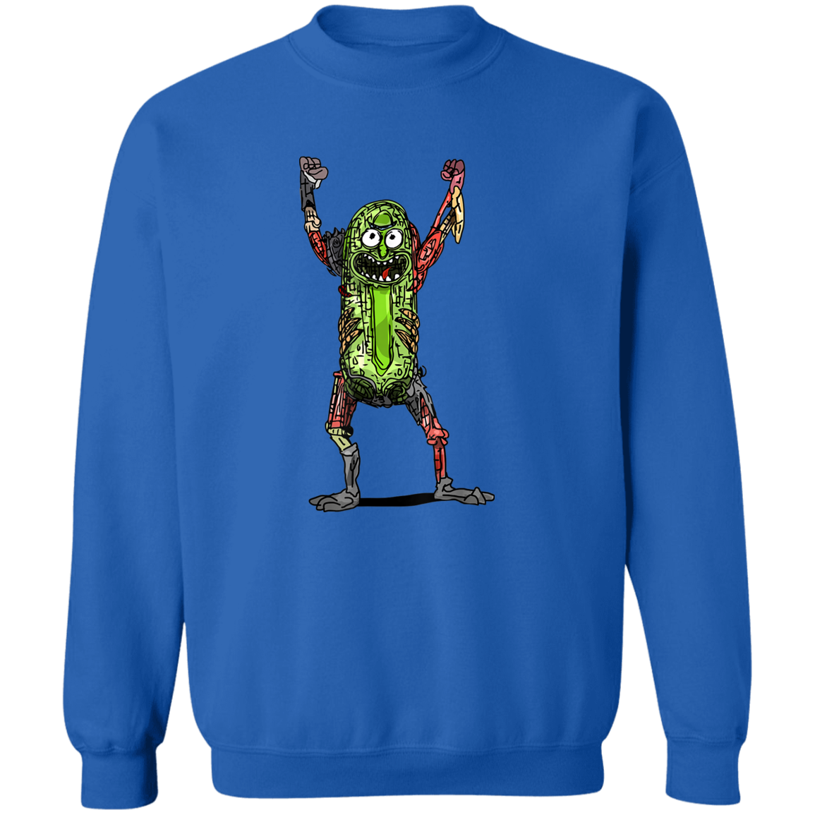 "PICKLE RICK" Crewneck Pullover Sweatshirt