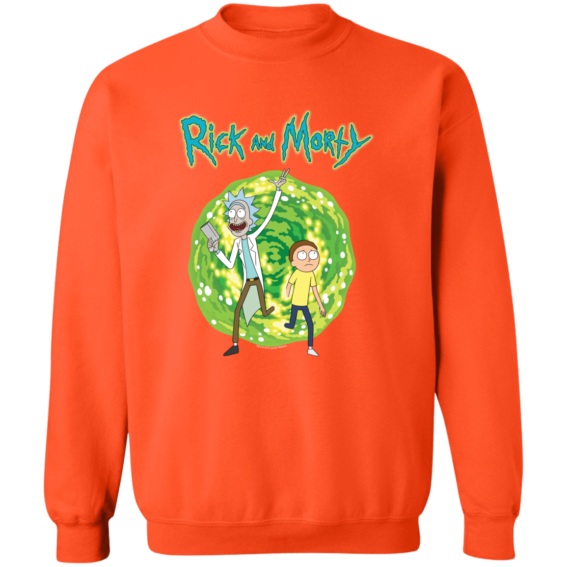 "RICK AND MORTY" Crewneck Pullover Sweatshirt