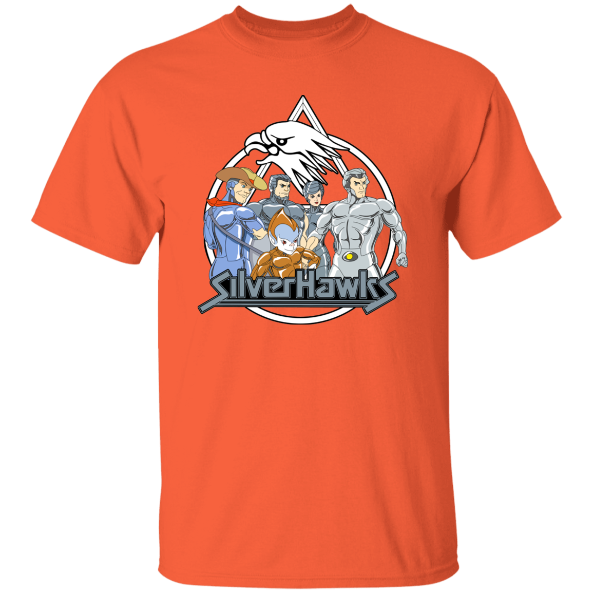 "SILVERHAWKS" 5.3 oz. T-Shirt