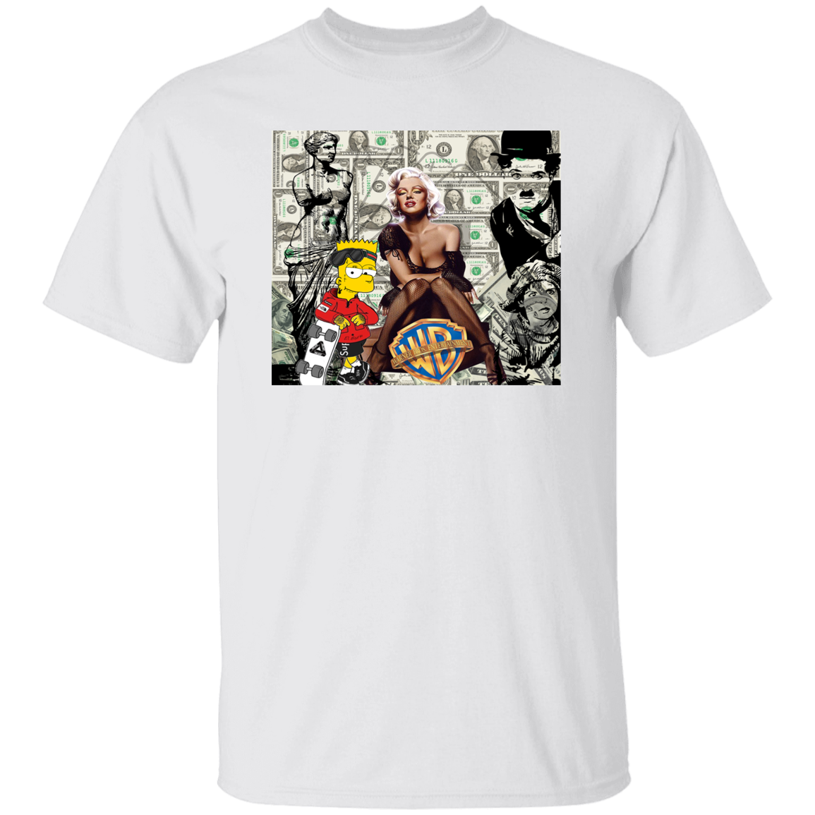 "MONEY MAKING MARILYN" 5.3 oz. T-Shirt