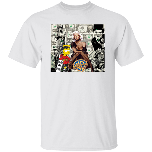 "MONEY MAKING MARILYN" 5.3 oz. T-Shirt