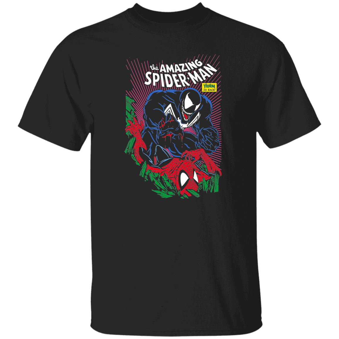 "VENOM IS BACK" 5.3 oz. T-Shirt