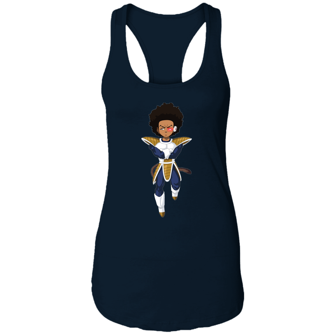 "HUEGETA" Ladies Ideal Racerback Tank