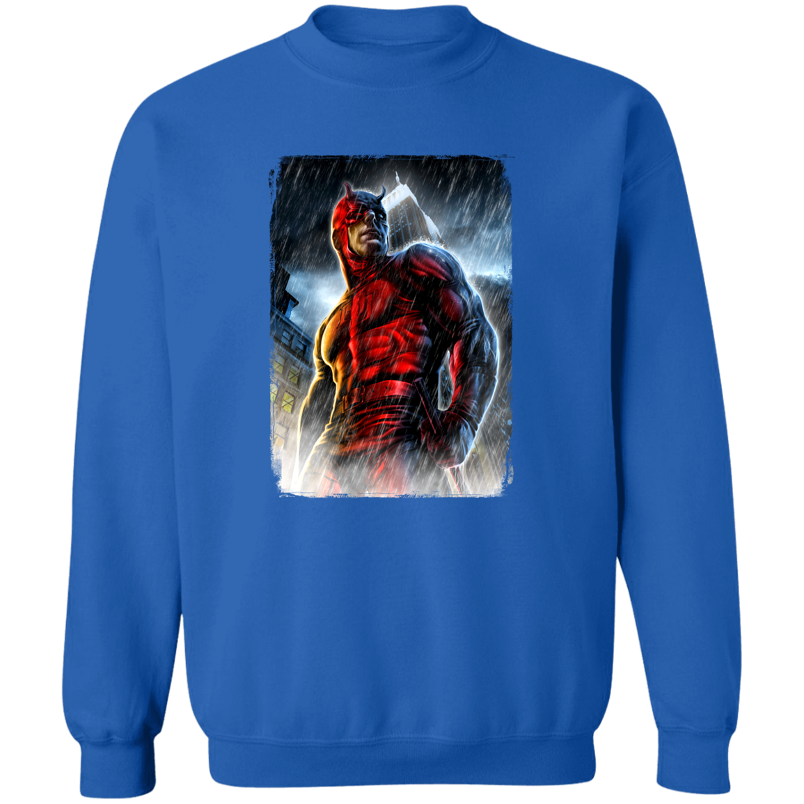 "THE MAN WITHOUT FEAR" Crewneck Pullover Sweatshirt