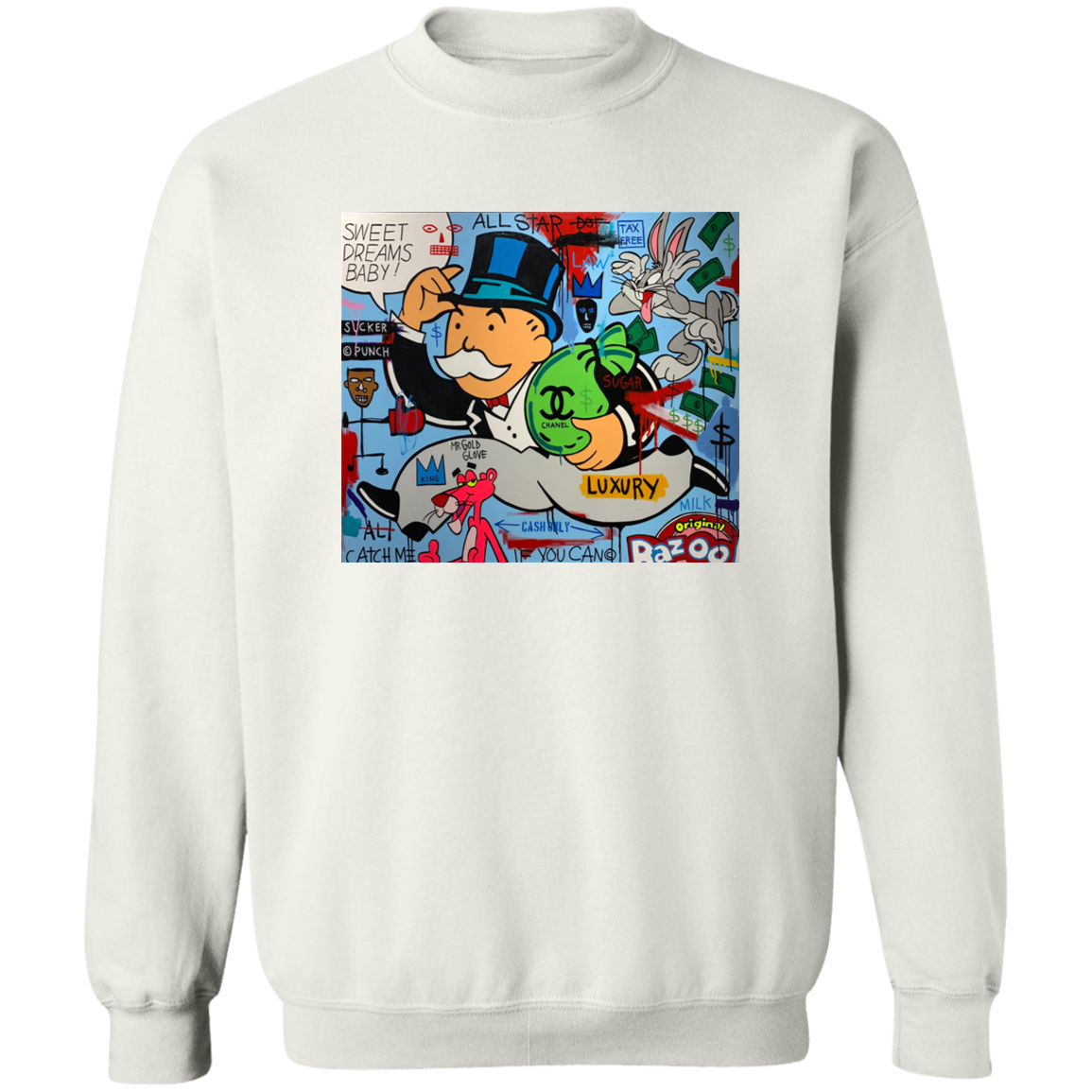 "SWEET DREAMS" Crewneck Pullover Sweatshirt