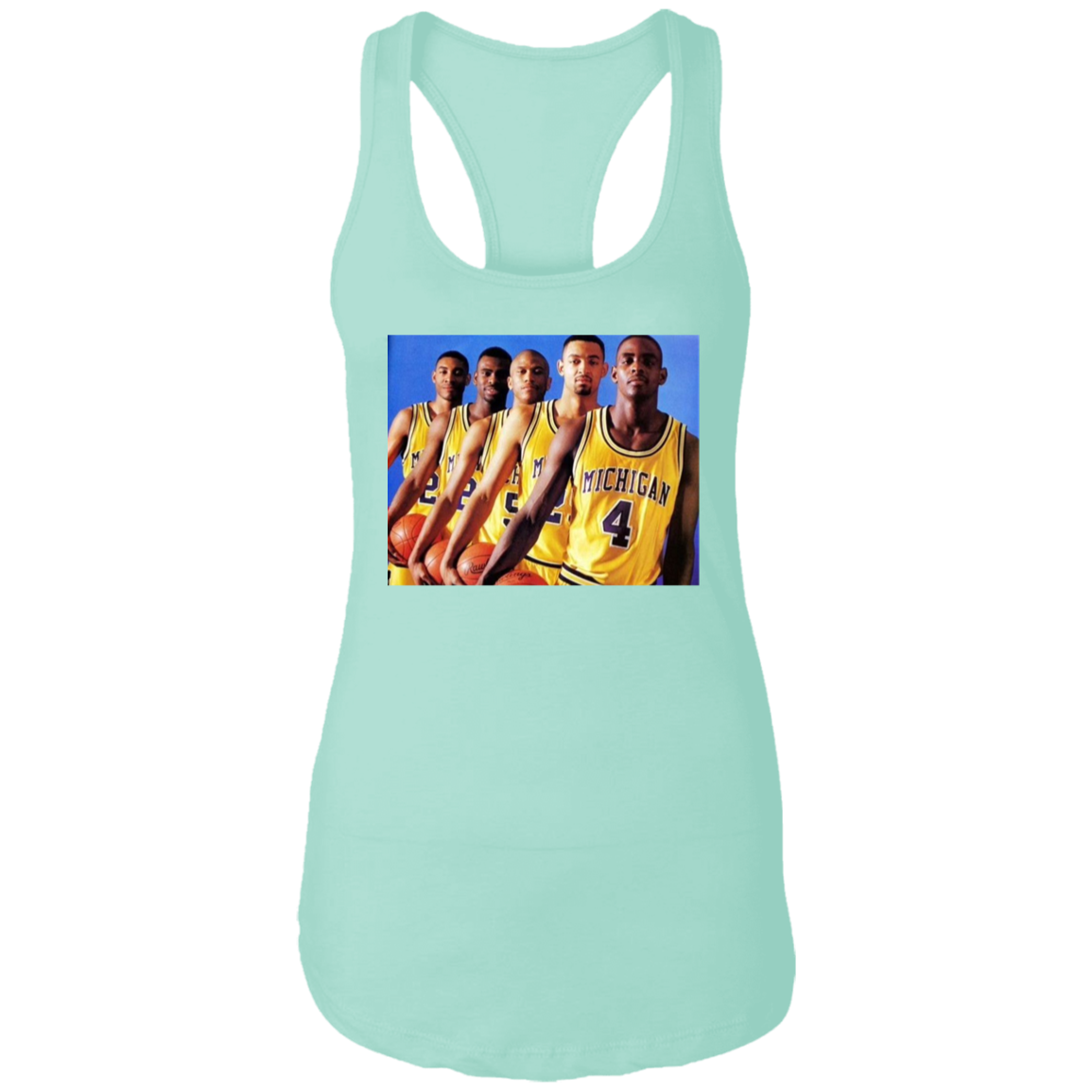 "FABFIVE" Ladies Ideal Racerback Tank