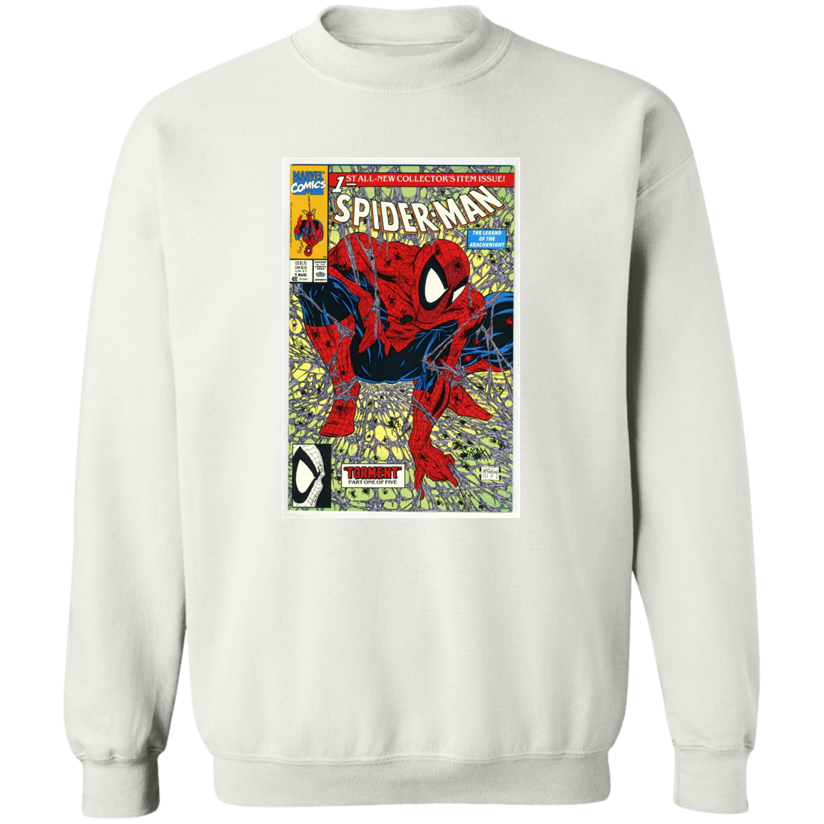 "NUMBER 1" Crewneck Pullover Sweatshirt