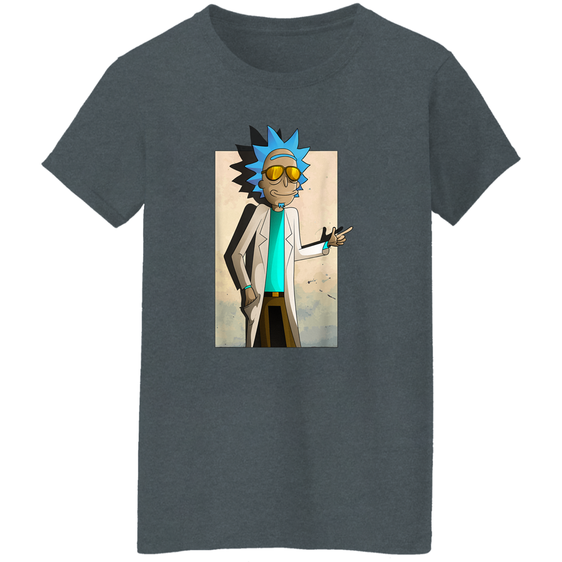 "COOL RICK" Ladies' 5.3 oz. T-Shirt