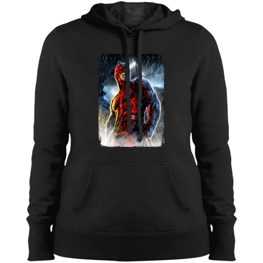 "THE MAN WITHOUT FEAR" Ladies' Pullover Hooded Sweatshirt