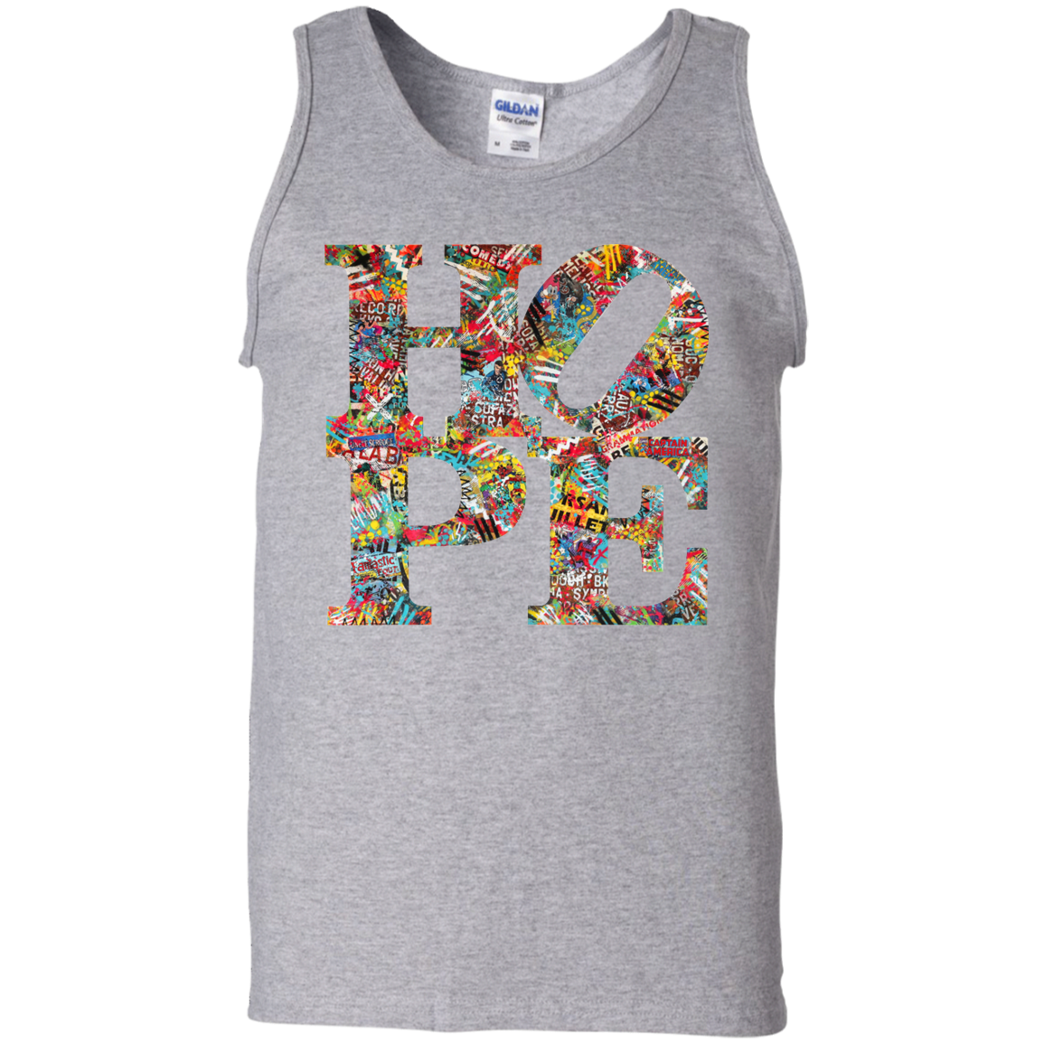 "HOPE" 100% Cotton Tank Top