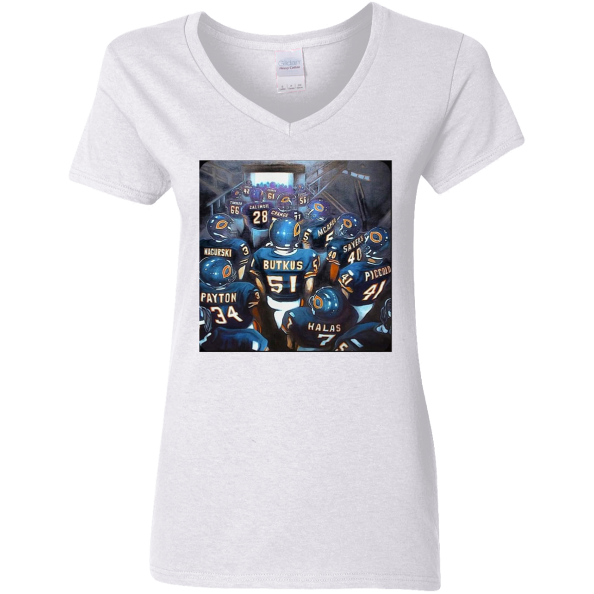 "MONSTERS OF THE MIDWAY" Ladies' 5.3 oz. V-Neck T-Shirt