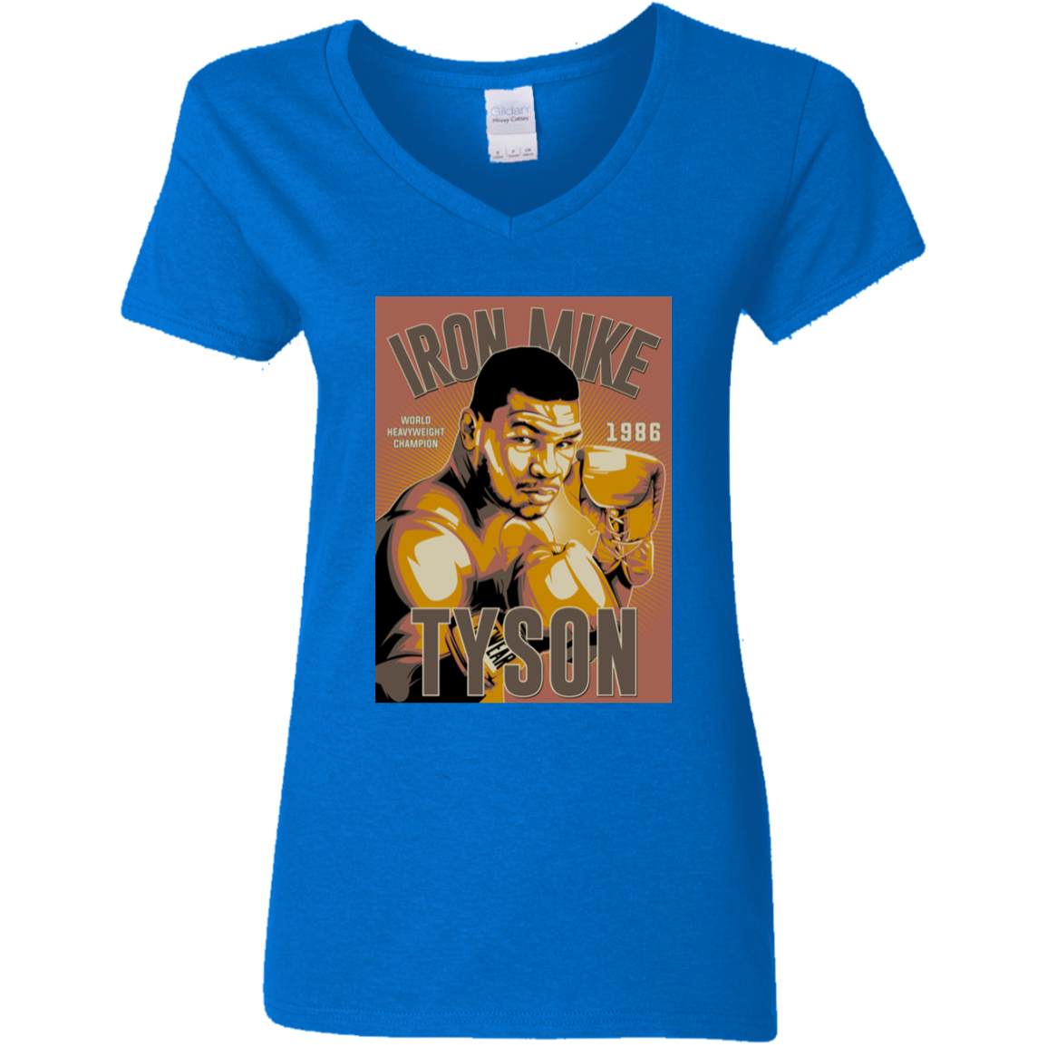 "TYSON" Ladies' 5.3 oz. V-Neck T-Shirt