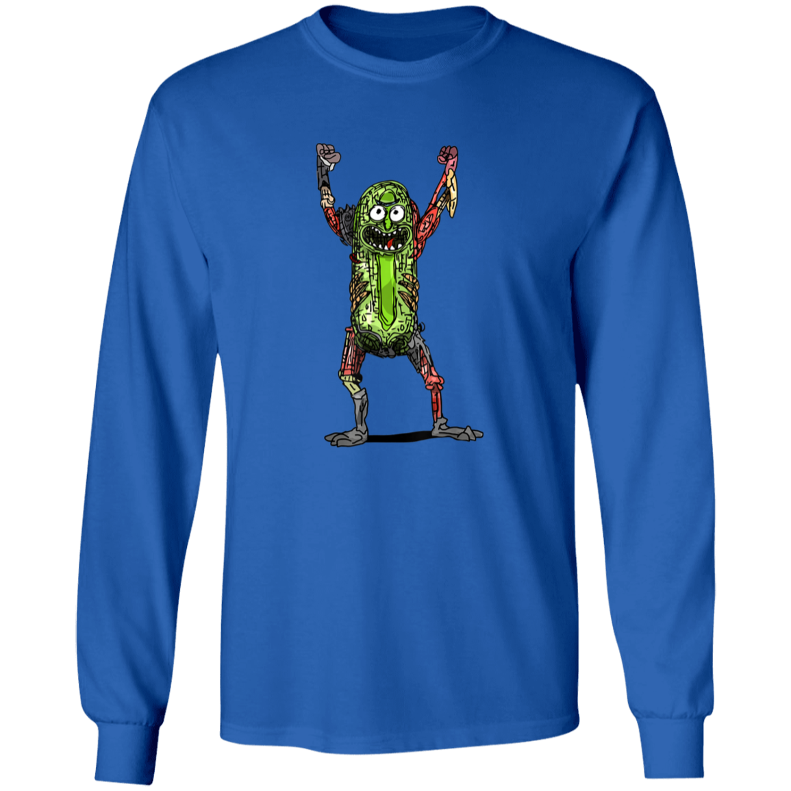 "PICKLE RICK" LS Ultra Cotton T-Shirt