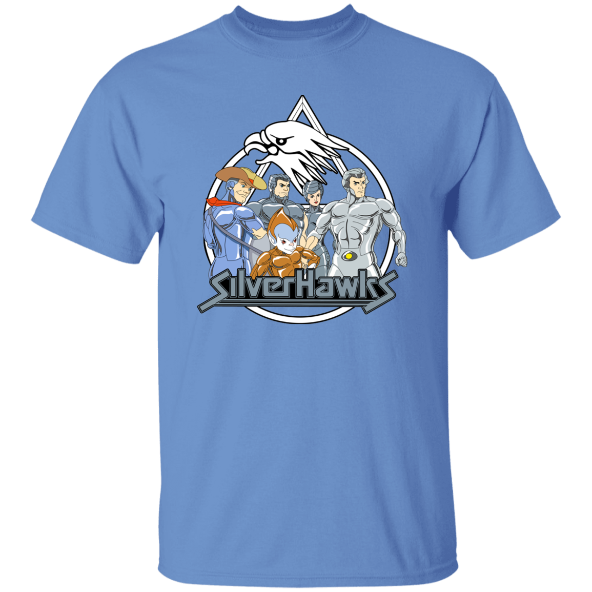 "SILVERHAWKS" 5.3 oz. T-Shirt