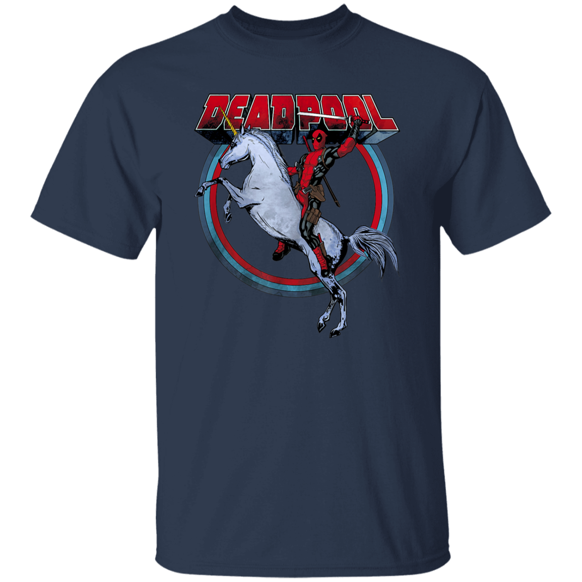 "UNICORN DEADPOOL" 5.3 oz. T-Shirt