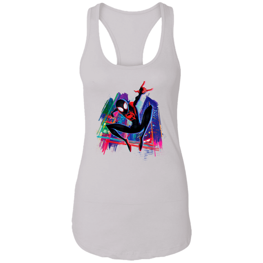 "MILES" Ladies Ideal Racerback Tank