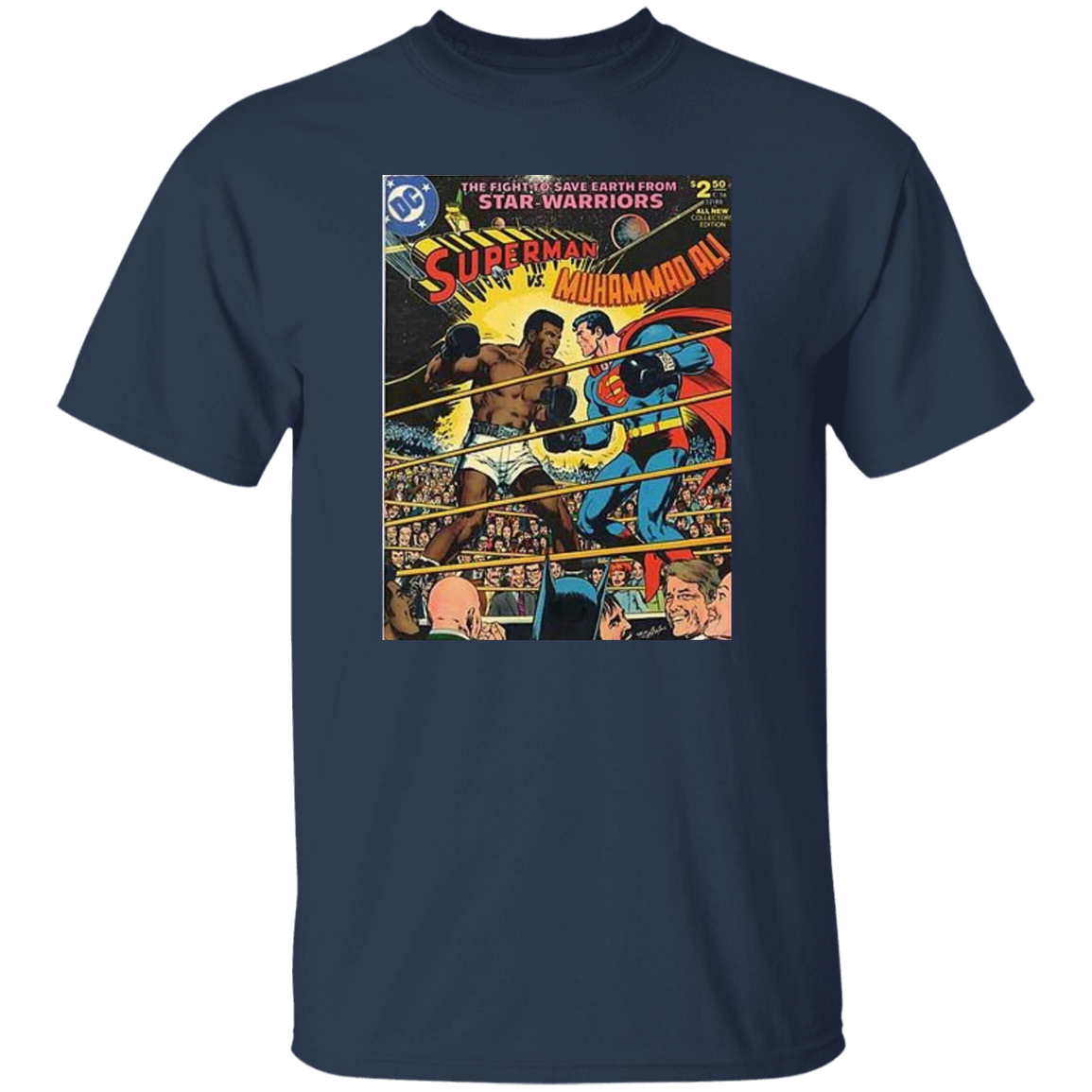 "SUPERMAN VS ALI" 5.3 oz. T-Shirt