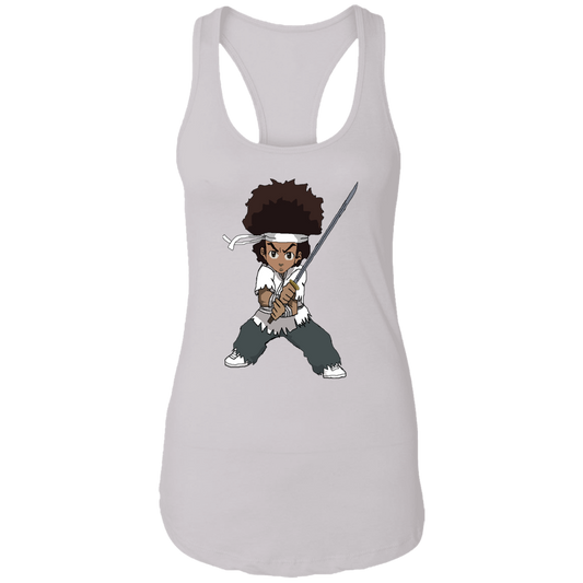 "FREEMAN SAMURAI" Ladies Ideal Racerback Tank