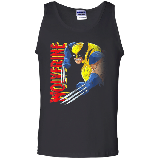 "RETRO WOLVERINE" 100% Cotton Tank Top