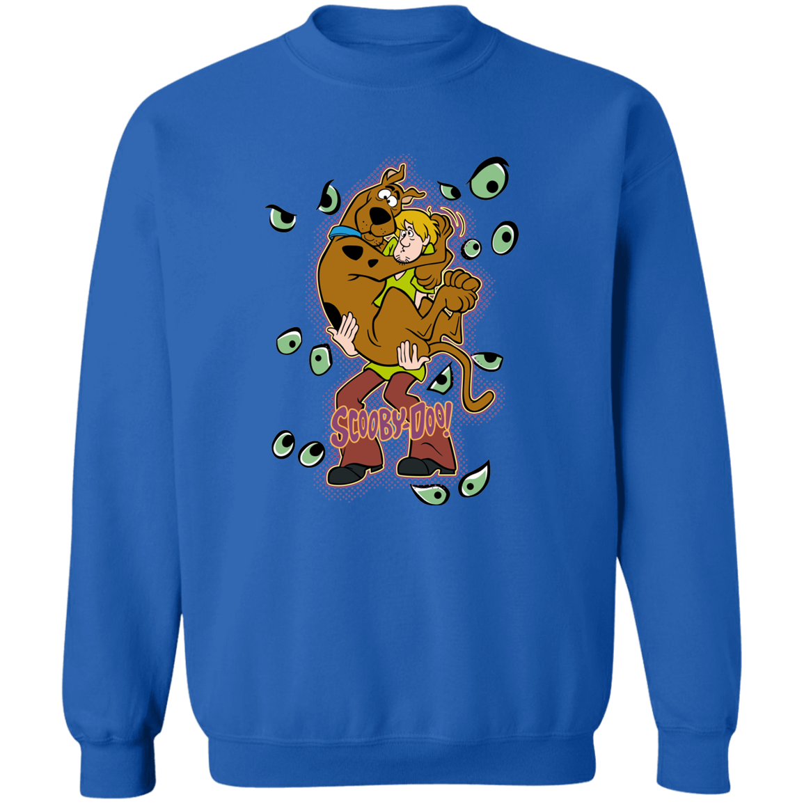 "SCOOBY-DOO" Crewneck Pullover Sweatshirt