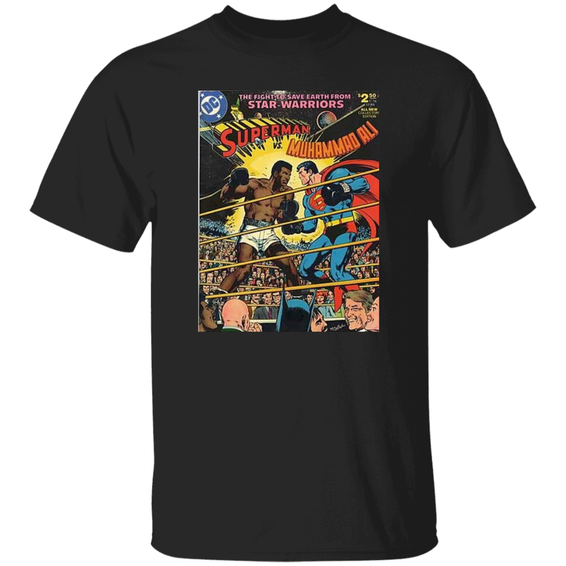 "SUPERMAN VS ALI" 5.3 oz. T-Shirt