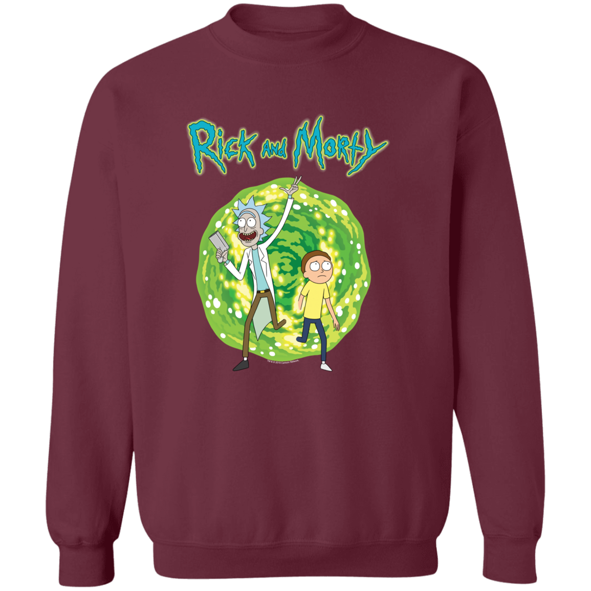 "RICK AND MORTY" Crewneck Pullover Sweatshirt