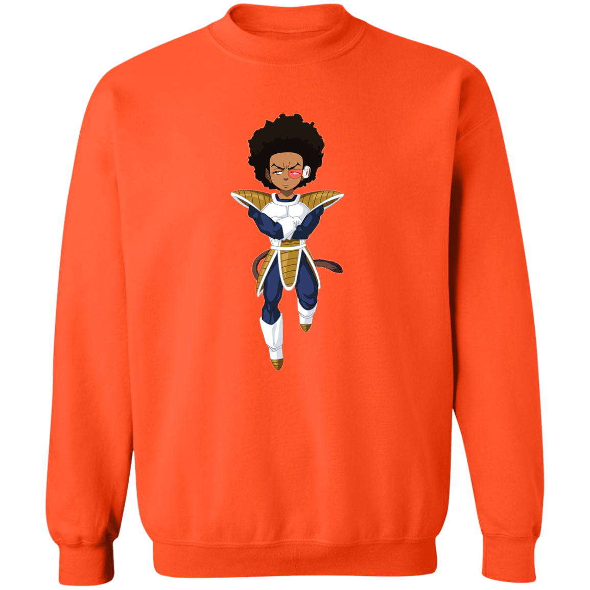 "HUEGETA" Crewneck Pullover Sweatshirt