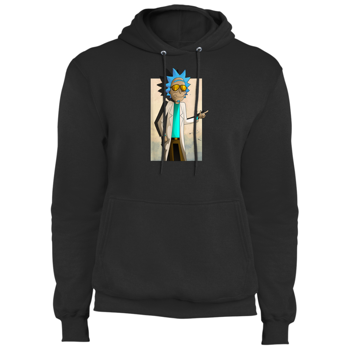 "COOL RICK" Core Fleece Pullover Hoodie