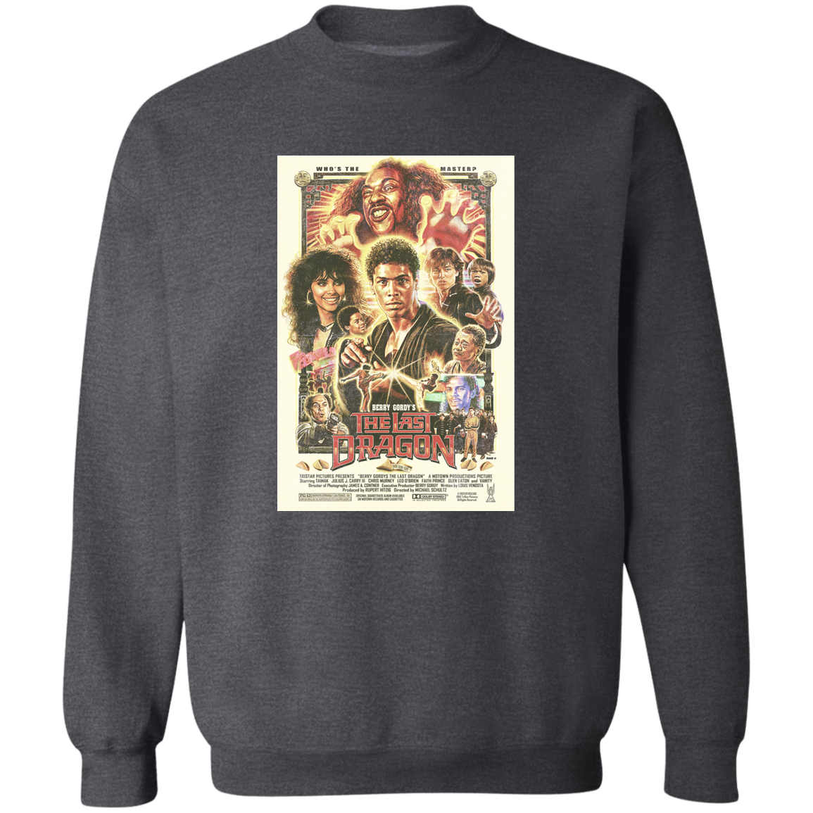 "WHO IS THE MASTER" Crewneck Pullover Sweatshirt