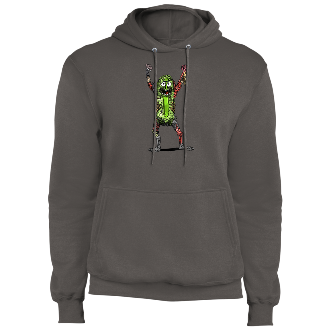 "PICKLE RICK" Core Fleece Pullover Hoodie