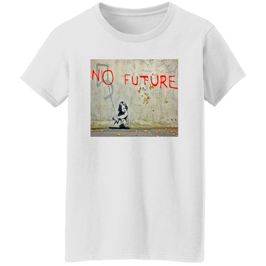 "NO FUTURE" Ladies' 5.3 oz. T-Shirt