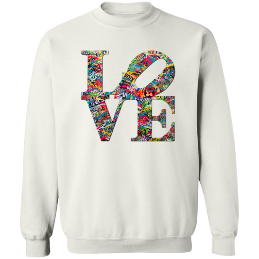 "LOVE 2.0" Crewneck Pullover Sweatshirt