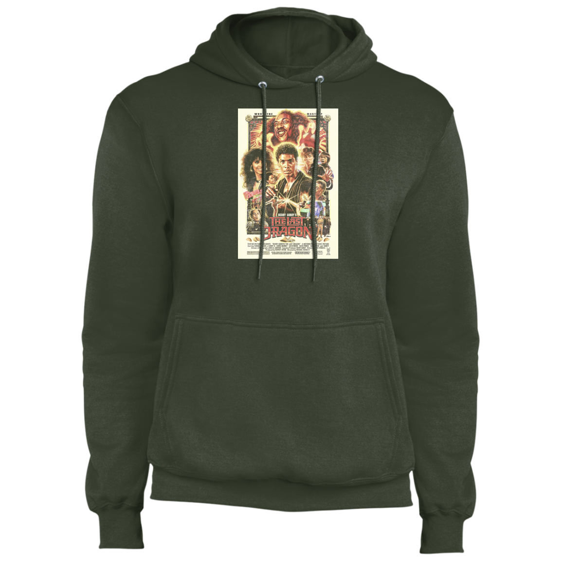 "WHO IS THE MASTER" Core Fleece Pullover Hoodie