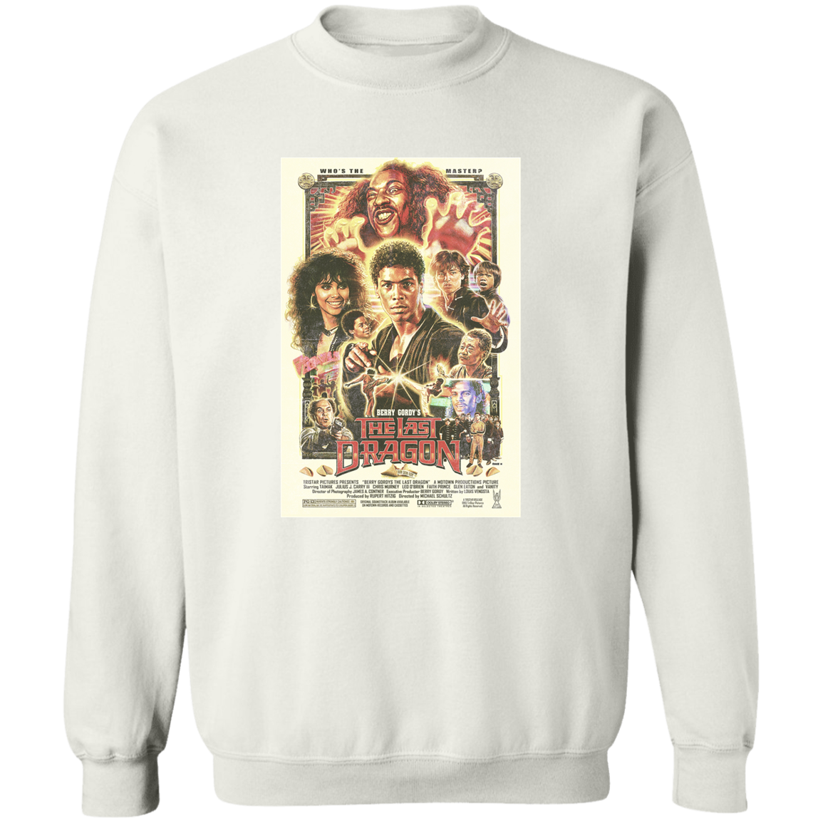 "WHO IS THE MASTER" Crewneck Pullover Sweatshirt